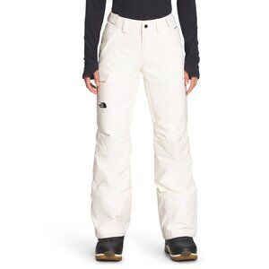 The North Face Women's Freedom Insulated Snow Pants White Size Small/Long